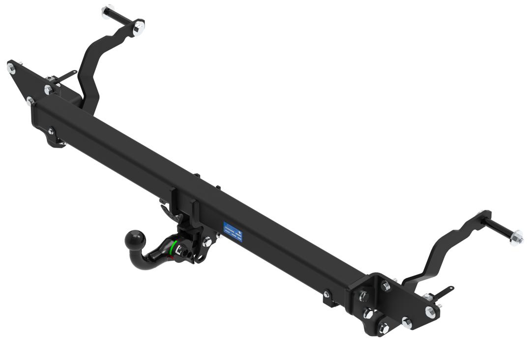 Detachable Swan Neck Towbar - Horizontal